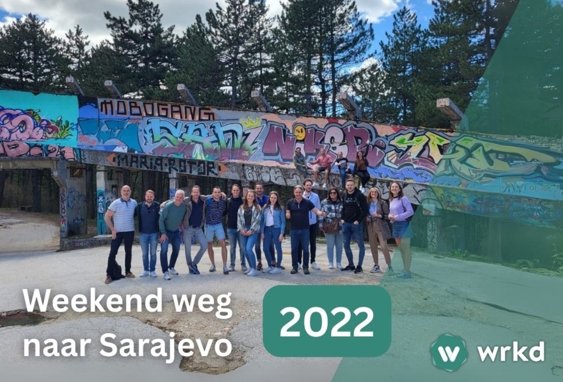 WRKD 2022 naar Sarajevo bedrijfsuitstapje