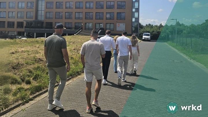 Wandel van WRKD in de pauze wandelen